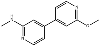 2'-甲氧基-N-甲基-[4,4'-联吡啶]-2-胺,1245646-00-7,结构式
