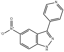 5-nitro-3-(pyridin-4-yl)-1H-indazole|5-硝基-3-吡啶-4-基-1H-吲唑