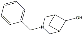 3-benzyl-6-endo-hydroxy-3-azabicyclo[3.1.1]heptane Struktur