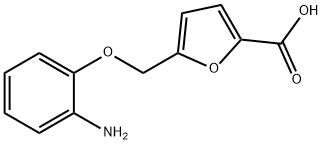 5-[(2-aMinophenoxy)Methyl]furan-2-carboxylic acid|5-[(2-氨基苯氧基)甲基]呋喃-2-羧酸