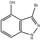 3-BroMo-1H-indazol-4-ol Structure