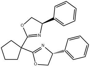(4R,4'R)-2,2'-(Cyclopentane-1,1-diyl)-bis(4-phenyl-4,5-dihydrooxazole)