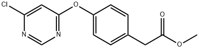 Methyl 2-(4-(6-chloropyriMidin-4-yloxy)phenyl)acetate|甲基2-(4-((6-氯吡啶-4-基)氧基)苯基)乙酸酯