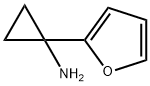 1-(2-呋喃)环丙胺 结构式