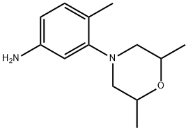 3-(2,6-diMethylMorpholino)-4-Methylaniline|3-(2,6-diMethylMorpholino)-4-Methylaniline