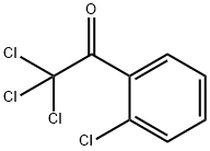 2,2,2-Trichloro-1-(2-chlorophenyl)ethanone Structure