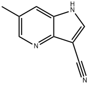 3-氰基-6-甲基-4-氮杂-吲哚, 1247940-17-5, 结构式