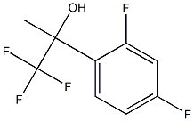 2-(2,4-difluorophenyl)-1,1,1-trifluoropropan-2-ol Structure
