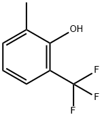 2-メチル-6-(トリフルオロメチル)フェノール 化学構造式