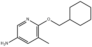 6-(cyclohexylMethoxy)-5-Methylpyridin-3-aMine|6-(环己基甲氧基)-3-氨基-5-甲基吡啶