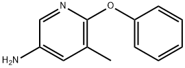 5-Methyl-6-phenoxypyridin-3-aMine 化学構造式