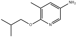 6-异丁氧基-3-氨基-5-甲基吡啶,1249789-40-9,结构式