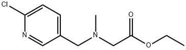 [(6-氯-吡啶-3-基甲基)-甲基-氨基]-乙酸乙酯, 1250896-23-1, 结构式