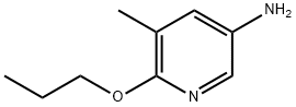 5-甲基-6-丙氧基吡啶-3-胺,1250966-42-7,结构式