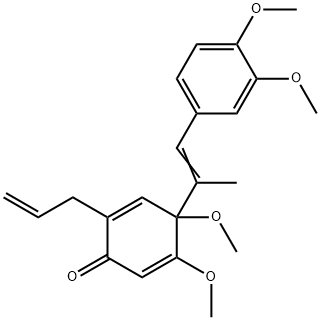 Wallichinine 化学構造式