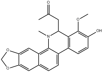 6-アセトニル-N-メチル-ジヒドロデカリン 化学構造式