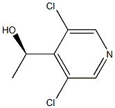 (R)-1-(3,5-dichloropyridin-4-yl)ethanol Struktur