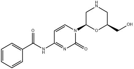 125455-77-8 N-[1,2-dihydro-1-[(2R,6S)-6-(hydroxyMethyl)-2-Morpholinyl]-2-oxo-4-pyriMidinyl]- BenzaMide