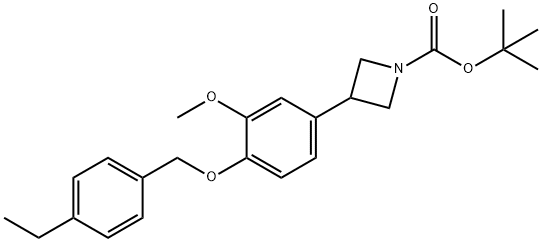 1255305-48-6 tert-butyl 3-(3-acetyl-5-chloro-2-Methoxy-6-Methylphenyl)azetidine-1-carboxylate