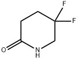 5,5-Difluoropiperidin-2-one Struktur