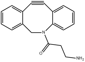 氮杂二苯并环辛炔胺,1255942-06-3,结构式