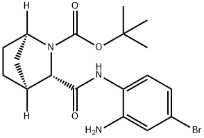 1256387-73-1 2-氮杂双环[2.2.1] HEPTANE-2-CARBOXYLIC酸,3 - [ [(2-AMINO-4-BROMOPHENYL)羰基]氨基]甲基酯,(1R,3S,4S)—