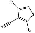 2,4-DibroMothiophene-3-carbonitrile Structure