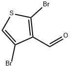 2,4-二溴噻吩-3-甲醛, 1257070-67-9, 结构式