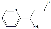 1-(嘧啶-4-基)乙胺二盐酸盐 结构式