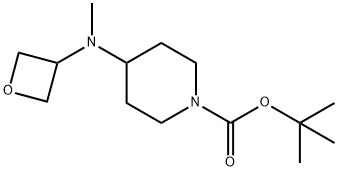 tert-Butyl 4-(Methyl(oxetan-3-yl)aMino)piperidine-1-carboxylate,1257293-69-8,结构式