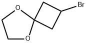 2-ブロモ-5,8-ジオキサスピロ[3.4]オクタン 化学構造式