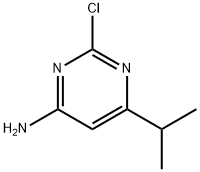 2-氯-6-异丙基嘧啶-4-胺,1258288-61-7,结构式