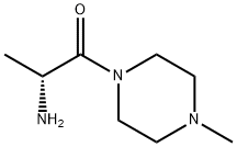 (2R)-2-AMino-1-(4-Methyl-1-piperazinyl)-1-propanone 2HCl 化学構造式