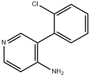 3-(2-chlorophenyl)pyridin-4-aMine Struktur