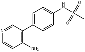 N-(4-(4-aMinopyridin-3-yl)phenyl)MethanesulfonaMide Structure
