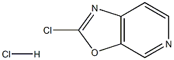 2-Chlorooxazolo[5,4-c]pyridine hydrochloride 化学構造式