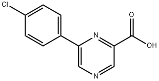 1258850-50-8 6-(4-氯苯基)吡嗪-2-甲酸