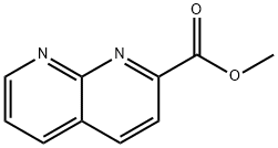 Methyl 1,8-naphthyridine-2-carboxylate Struktur