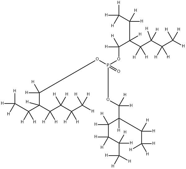 リン酸トリス(2-エチルヘキシル)-D51 化学構造式