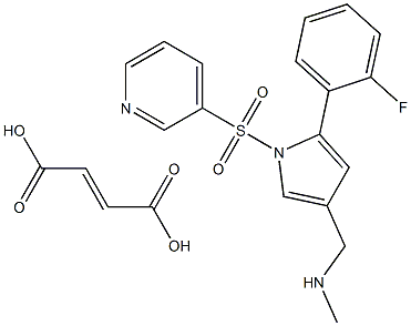 富马酸伏诺拉生,1260141-27-2,结构式