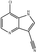7-Chloro-3-cyano-4-azaindole,1260381-39-2,结构式