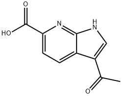 3-Acetyl-7-azaindole-6-carboxylic acid|