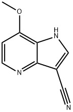 3-Cyano-7-Methoxy-4-azaindole Structure