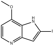 2-Iodo-7-Methoxy-4-azaindole Structure