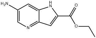 6-AMino-4-azaindole-2-carboxylic acid ethyl ester Struktur