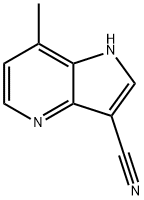 3-Cyano-7-Methyl-4-azaindole 结构式
