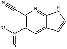 6-Cyano-5-nitro-7-azaindole Structure