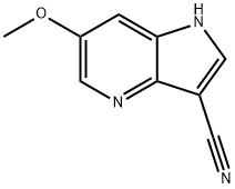 3-Cyano-6-Methoxy-4-azaindole 结构式