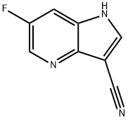 3-Cyano-6-fluoro-4-azaindole|6-氟-1H-吡咯并[3,2-B]吡啶-3-甲腈