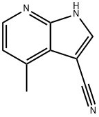 3-Cyano-4-Methyl-7-azaindole 结构式